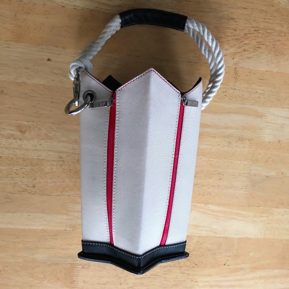 Rare Moet & Chandon Tote Ice Bucket Canvas